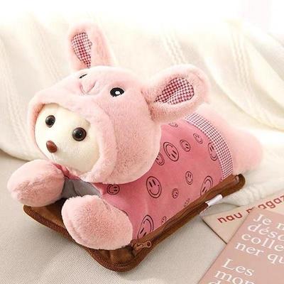 兔子充电热水袋防爆电暖宝宝学生暖肚子电热宝暖水袋可拆洗暖手宝