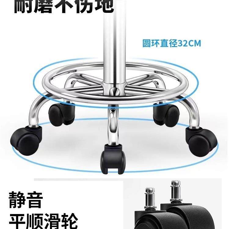 吧台酒椅吧椅子验室圆凳台高吧脚凳靠背高脚椅前台旋F97S6TS8实转