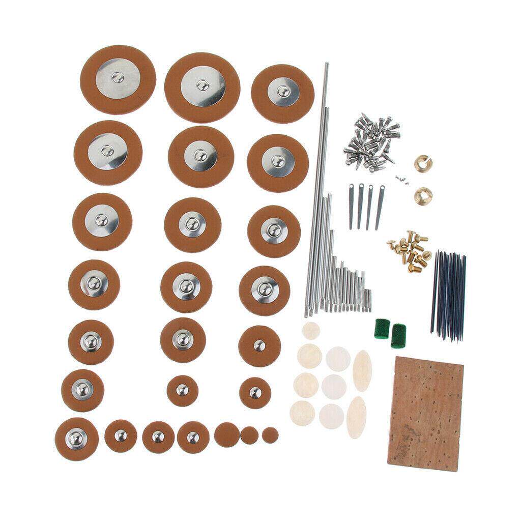 修萨克斯垫中子轴棍螺丝软木簧针维音零件配件中音次配55221件套