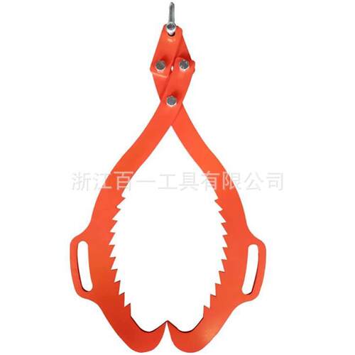 30英寸防滑爪钩原木提升钳重型抓钩钳子