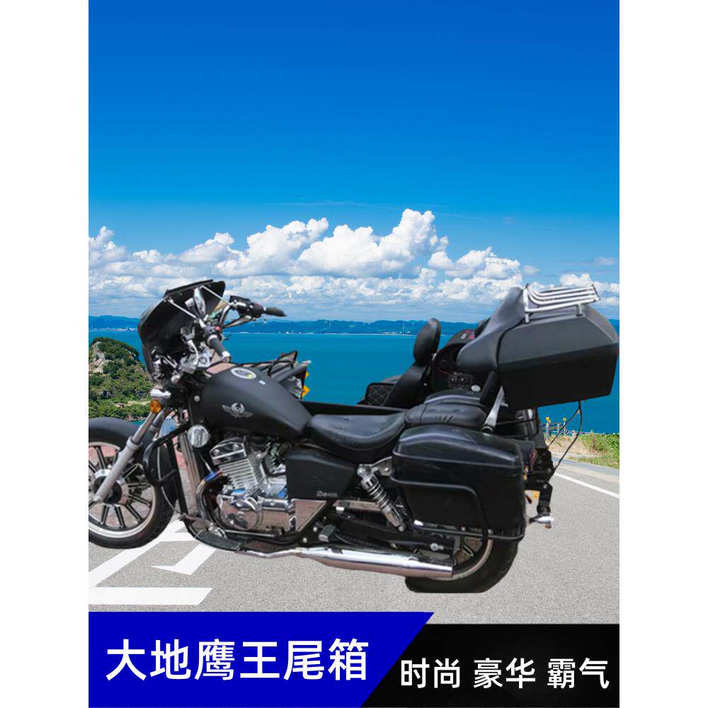 适用大地鹰王太子摩托车边箱dd150侧箱加宽dd250后尾箱后备箱支架