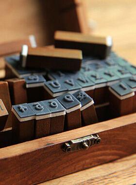 Otaku 韩国创意DIY组合印章 正体数字+英文字母印章 （70枚入）