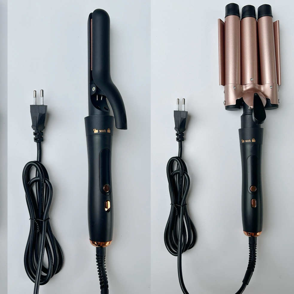 多功能换头卷发棒7 in 1液晶显示多头卷发器大波浪速热