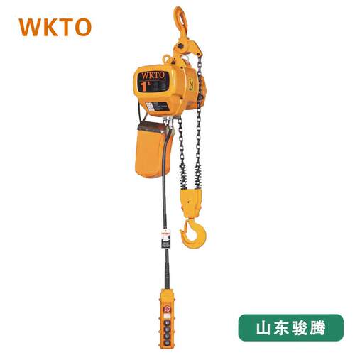 供应0.5吨-5吨运行式链条葫芦WKTO挂钩式环链葫芦可带跑车倒链