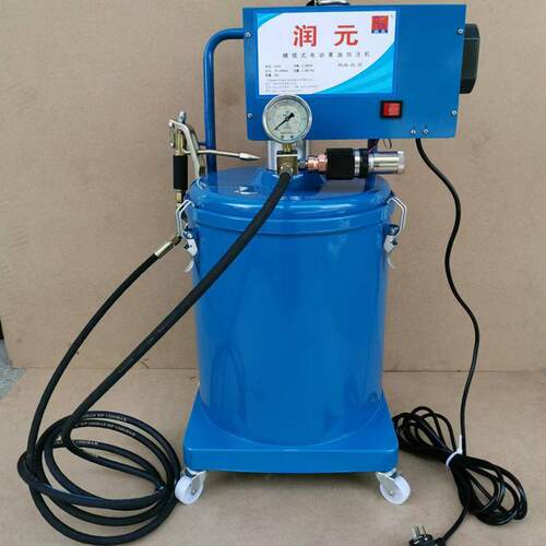 润元RUN-30-30L电动压黄油加注机工程机械润滑油脂注油器30L