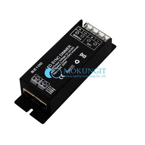 300W 25A SZ100 led控制器调光器 DC12V-24V RF控制单色调光器