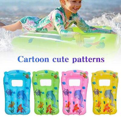 Kids Inflatable Pool Floating Seat Cartoon Swimming Ring