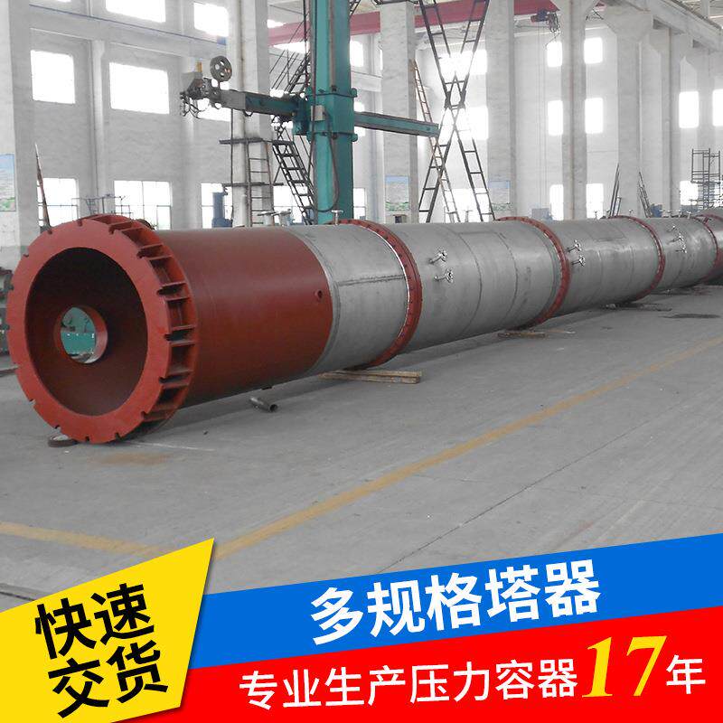 大型非标塔器压力容器化工反应器大型不锈钢塔器