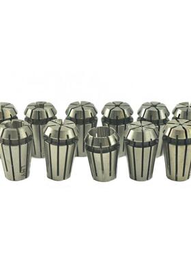 数控弹簧夹头ER11筒夹规格钻套夹持范围0.5至8mm高精度检测ER夹套