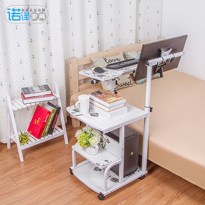 用悬挂式简800易动懒人折叠降床边移升调节床上笔记本家台式电脑
