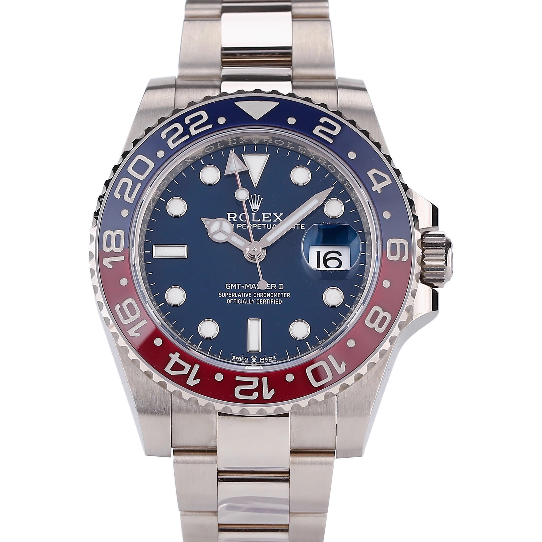 [9.9新全套]劳力士格林尼治白金可乐圈自动机械男表126719