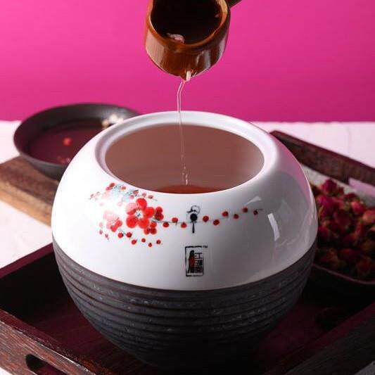 中式斗酒酒具 仿古风陶瓷温酒瓶二贰麻鸡尾酒杯架 网红小酒馆酒具
