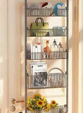 门后家用收纳置物免打孔多架功能空挂MH-6405-架可拆卸节省厨房门