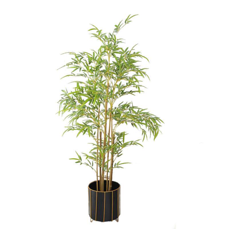 人造仿真竹子北欧风富贵仿真植物装饰绿植盆栽室内植物客厅落摆件