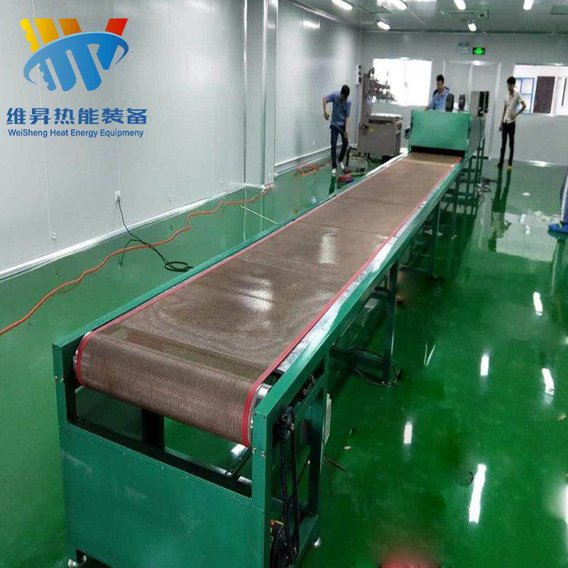 供应电加热隧道炉红薯干烘干设备铁氟龙网带隧道炉烘道