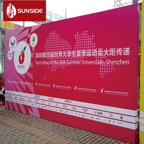 桁架出租展览展示背景板广告搭建舞台桁架背景灯布广告喷绘