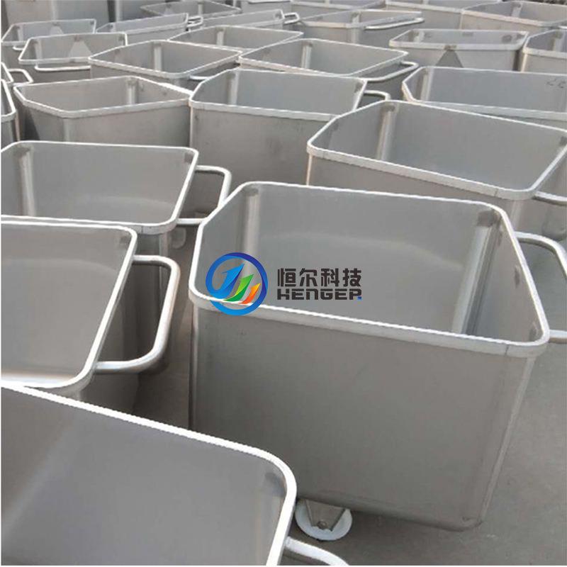 小料车上料专用食品肉桶车料桶车 物料运输周转不锈钢斗车