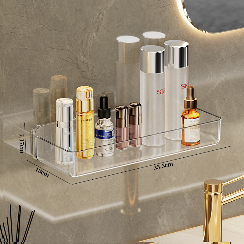 卫生间洗手间打孔书桌收纳置物架