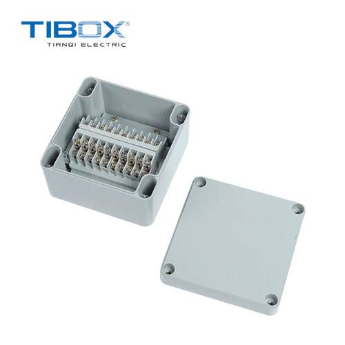 TIBOX 新品持续设备电缆铸铝端子接线盒可开孔户外防水IP66