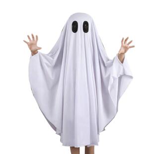 Masquerade Halloween Cape Adult Children Ghost Costume
