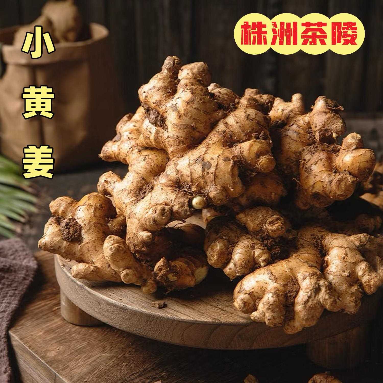 湖南茶陵现挖高山种植带泥农家小黄姜新姜嫩姜老姜月子姜生姜蔬菜