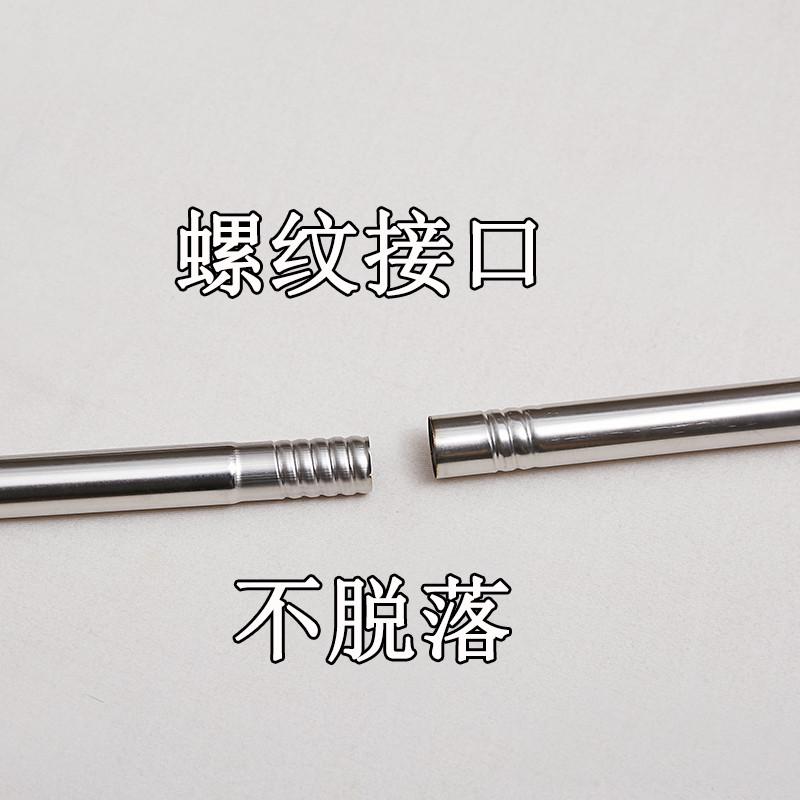 不锈钢落地蚊帐支架杆子家用老式买配件加粗加厚1.8m1.5米1.2床
