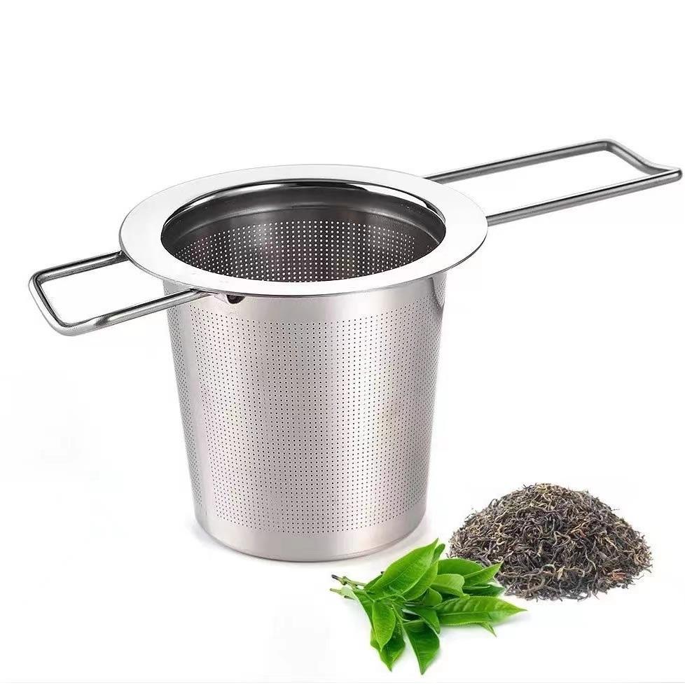 跨境茶滤304不锈钢茶漏金属泡茶器茶叶过滤器茶具配件滤茶器