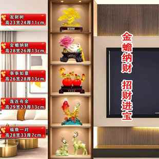 高档端大气上档次高老板办公室桌面摆财件玉白菜聚客宝盆招财聚厅