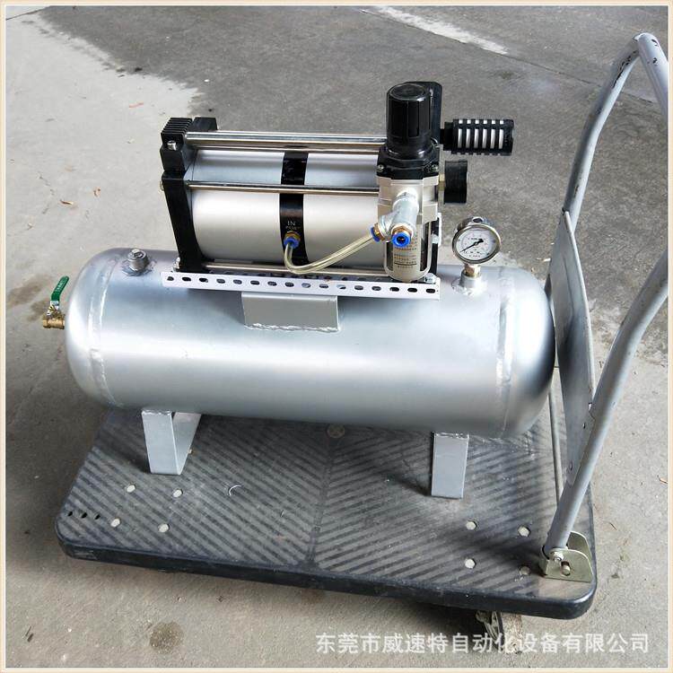 气动增压泵安装调试 气动增压泵配管 空气增压泵带气罐