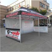 户外广告折叠帐篷铝合金展览展销大型活动促销 印制遮阳篷外贸批发