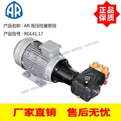 AR意大利高压柱塞泵RGL41.17 170Bar 41L/Min 电机7.5KW高压泵组