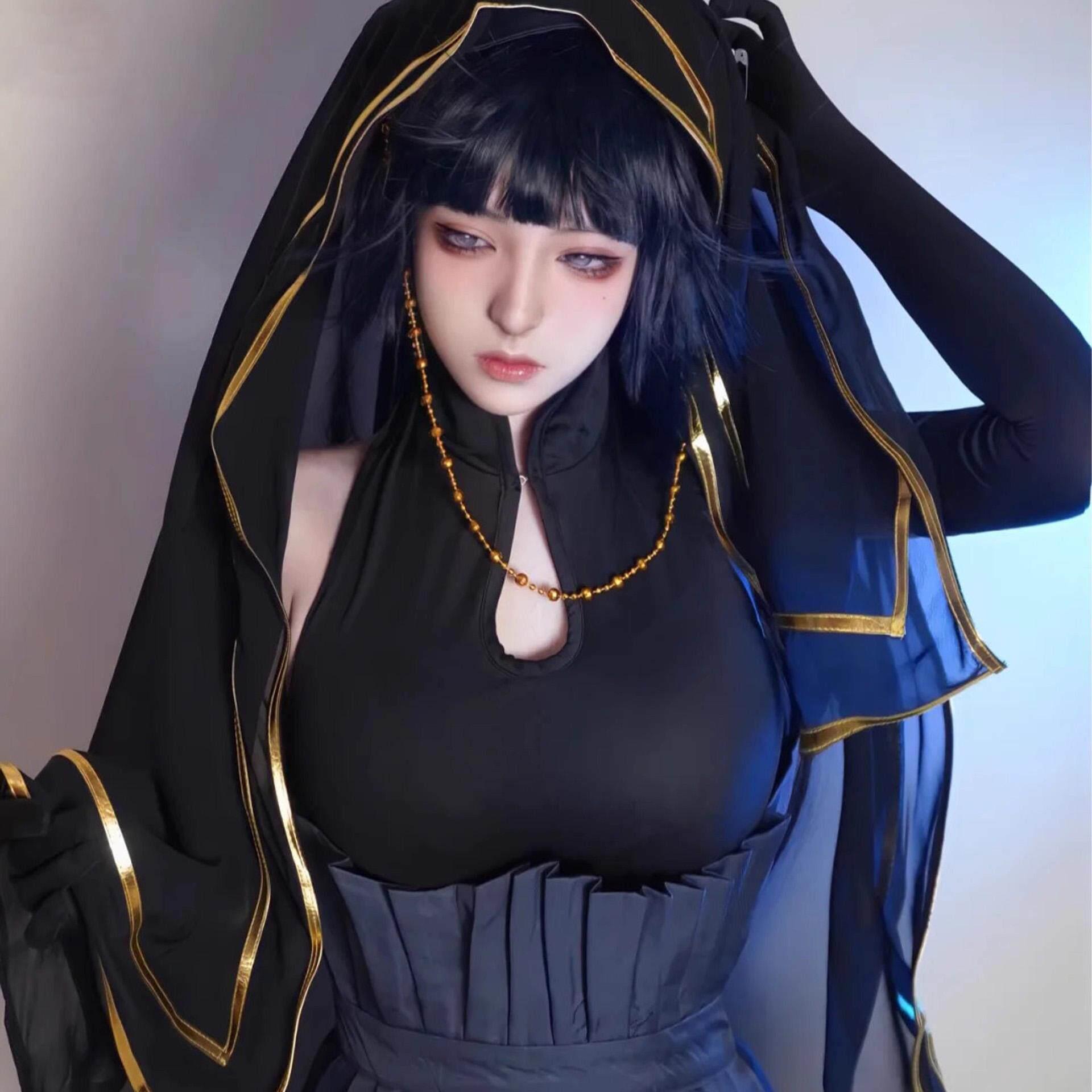 【MT】日向雏田cos服雏田黑婚纱cosplay全套火影忍者博人传剧场版