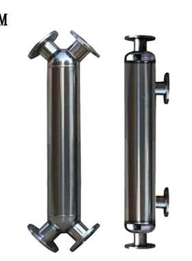 瞬间降温管壳管换热 螺旋绕冷凝器 尾MY-KX-10气捕升集器器热交换