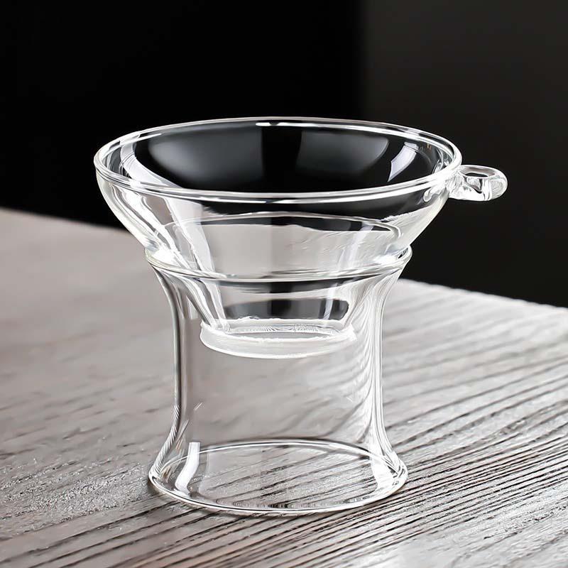 玻璃茶漏细纱网茶滤泡茶叶过滤器茶水分离器泡茶器过滤网茶具配件