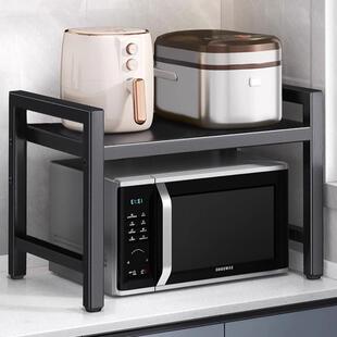 打印机桌上架办公桌书桌置制铁收纳物架可电脑桌伸缩艺书架桌面钢