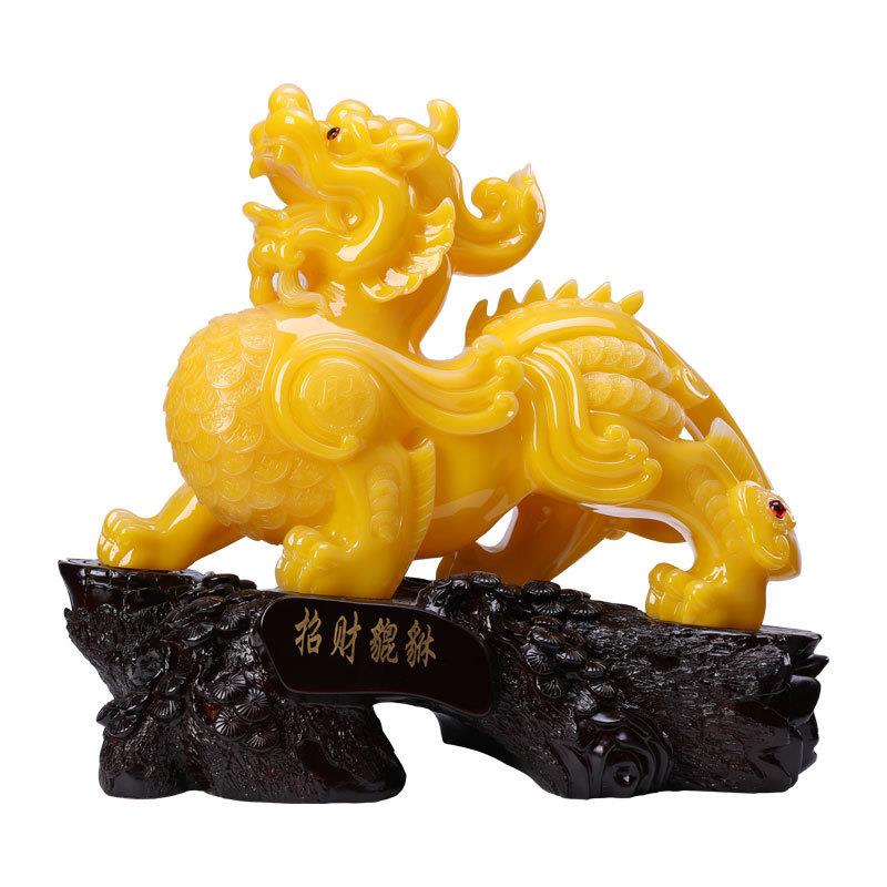招财貔貅摆件大号皮丘家居客厅装饰玄关公司工厂乔迁店铺开业礼品