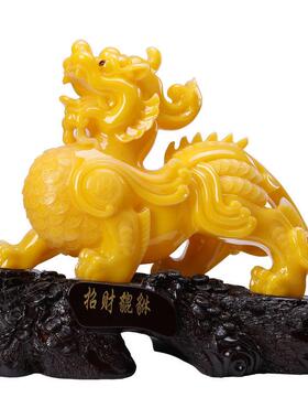 招财貔貅摆件大号皮丘家居客厅装饰玄关公司工厂乔迁店铺开业礼品