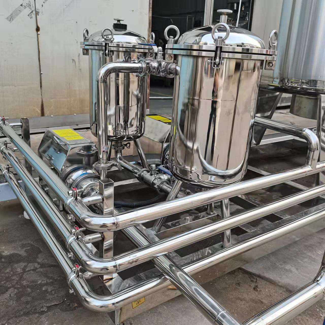 酸奶饮料加工流水线固体老酸奶加工设备储奶罐发酵罐鲜奶设备