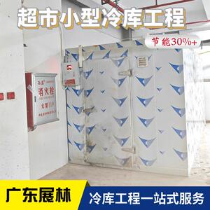 东莞超市小型冷库工程 奶茶店咖啡店冷库 原料保鲜小型冷藏库设备