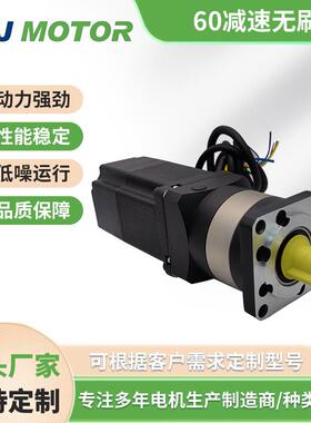 S60BL68-230-G25直流无刷减速电机24V60W智能服机器人厂家现货