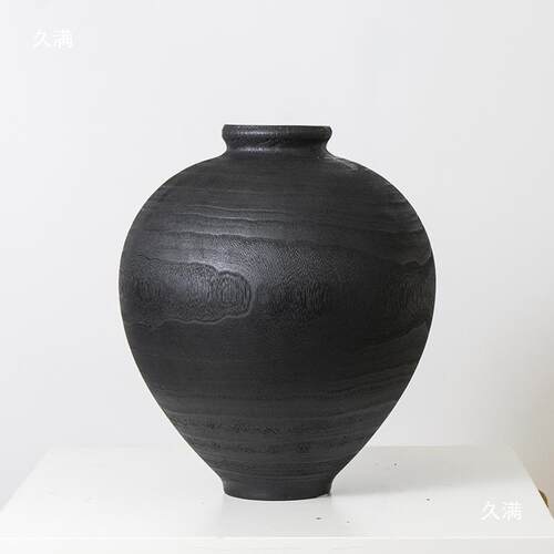 陶瓷仿古花瓶陶瓷台面面中式民宿IQY客厅盘瓷饰瓶玄关果桌装品