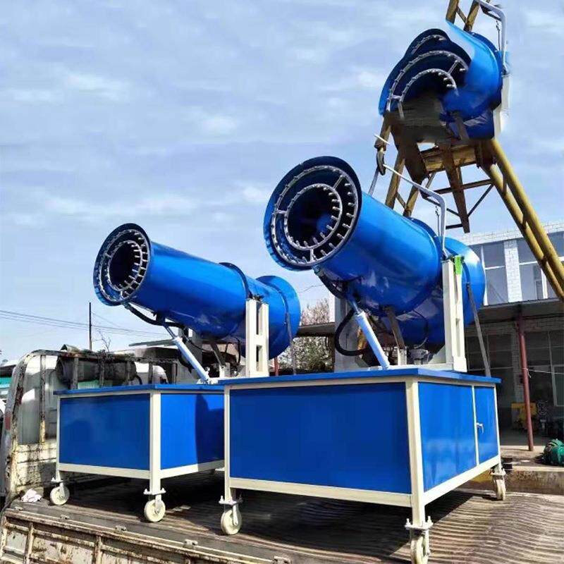 源头厂家全自动矿雾炮机地除尘抑尘雾机煤造场厂降WHO尘高射雾工