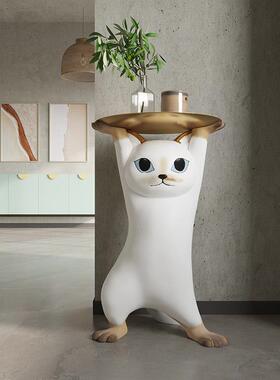 妖娆猫结婚礼物送新人新娘闺蜜新婚订婚礼品高档实用落地装饰摆饰