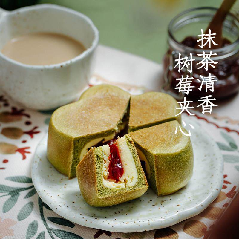 速发现货手工夹心面包枣叔的店树莓软糖夹心奶酪手工面包欧包速食