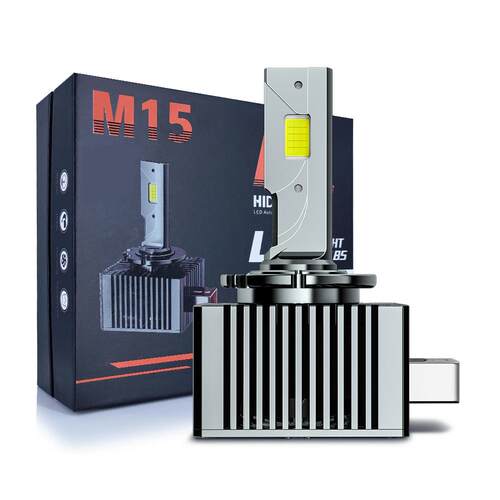 跨境电商新款D系列d1s led汽车大灯D3S D2S D4S带解码一体LED大灯