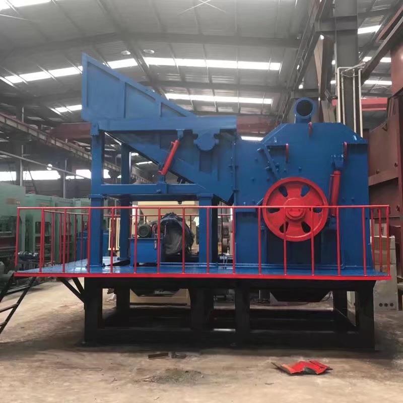 1300型金属废铁破碎机 彩钢瓦薄铁皮破碎机 废旧自行车粉碎设备