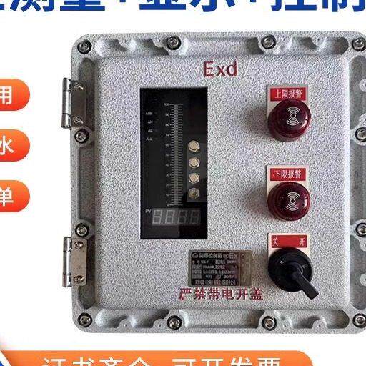 防爆液位控制箱液位警报器水位计防爆箱非标定制水位液位箱液位计