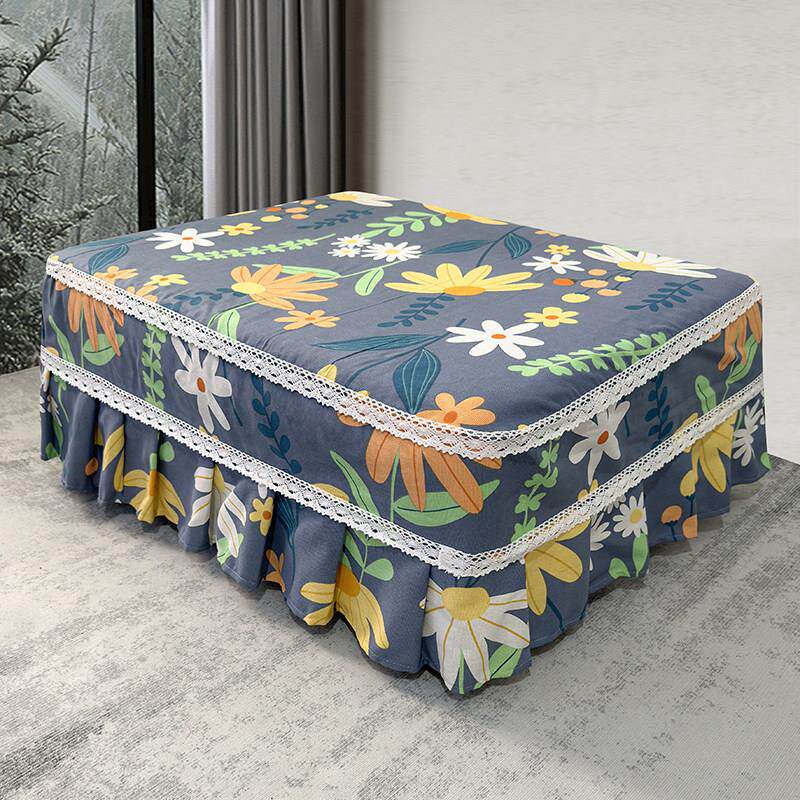 沙发脚踏套全包正方形独凳套定制单个长方形换鞋凳罩合体沙发凳套