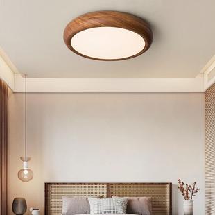 新中式 卧室吸顶灯简约房间96房书灯台ed圆形走廊l过道中山阳灯具