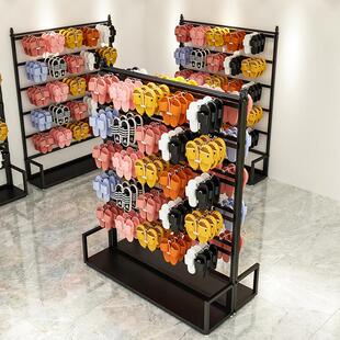 展示架商用落地靠墙可调节内衣货架超市多层棉拖短裤 挂架 店拖鞋 鞋